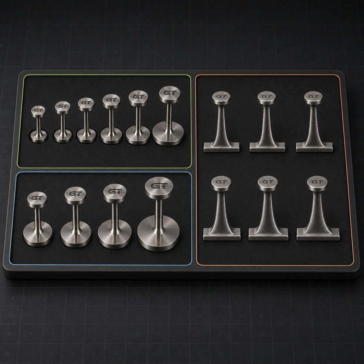 GT Titanium Complete System — 16 Piece