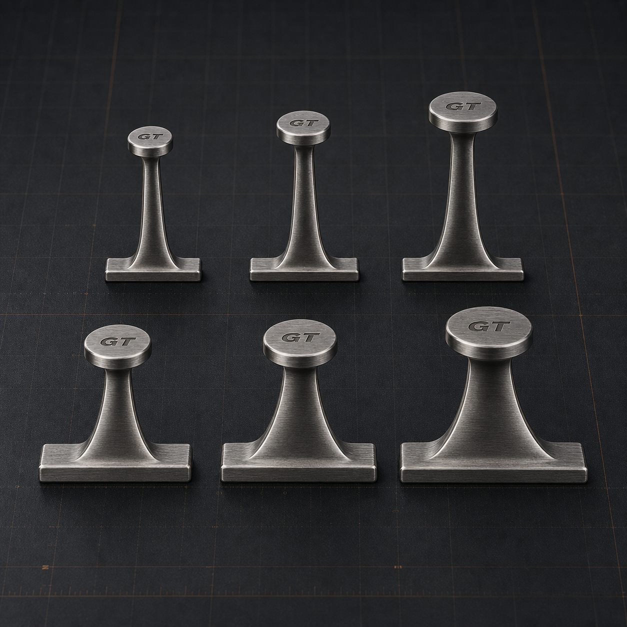 GT Titanium Crease Kit — 6 Piece